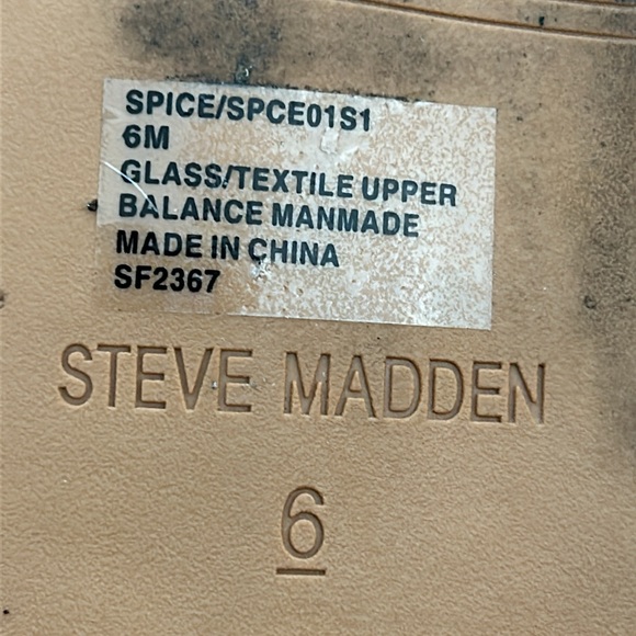 Steve Madden size 6 sandals - Picture 2 of 2
